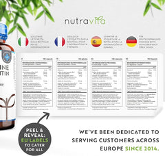 Nutravita Glucosamine and Chondroitin Complex – 180 High Strength Capsules – Contributes to Vitamin C, Turmeric,