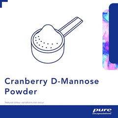 Pure Encapsulations Cranberry D-Mannose Powder - Highly Concentrated Mannose - Natural and Pure Ingredients - with Vitamin C and Zinc - 37g