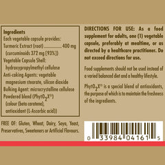 Solgar-Turmeric Root Extract Vegetable Capsules - Pack of 60