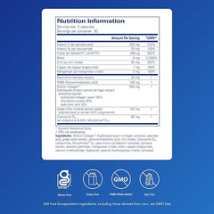 Pure Encapsulations Hair Skin Nails Ultra - With Biotin, Biocell Collagen, Vitamin C, Copper and Q10-60 Capsules