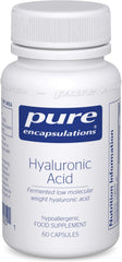 Pure Encapsulations Hyaluronic Acid - High Absorption Supplement - 60 Capsules