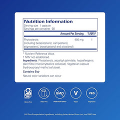 Pure Encapsulations Phytosterol Complex - Maintaining Healthy Cholesterol Levels - Supporting Healthy Lipid Metabolism - 90 Capsules