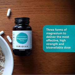 Viridian - High Potency Magnesium 300mg 30 Capsules| Vegan Formula | Supports Energy, Reduces Tiredness & Fatigue | No Artificial Fillers, Ethically Sourced (Pack of 2) Brand: Viridian