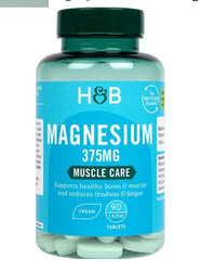Holland & Barrett-Magnesium 375mg 90 Tablets