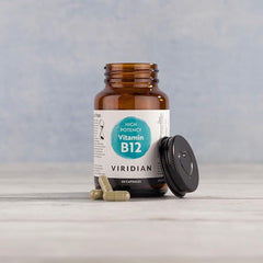 Viridian - Vitamin B12 1000μg, High Potency - 60 Caps | Two Active Forms of B12 | Normal Red Blood Cell Formation, Immune Support | Reduce Tiredness & Fatigue | Nutritionist Formulated