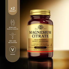 Solgar -Magnesium Citrate Tablets