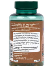 Holland & Barrett-Vegan High Strength Flaxseed Triple Omega 3-6-9 Oil 60 Capsules