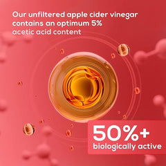 Nothing BUT Nutrition Apple Cider Vinegar with Mother - Raw & Unfiltered Apple Cider Vinegar Gummies, Boost Gut Health, Improve Digestive Wellness & Weight Loss Gummies That Work Fast, ACV, 60 Vegan Apple Cider Gummies