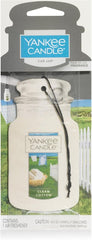 Yankee Candle Car Jar Scented Air Freshener | Clean Cotton | 3 Count