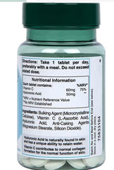 Holland & Barrett-High Strength Hyaluronic Acid 50mg 30 Tablets