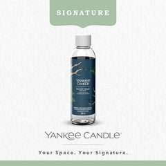 Yankee Candle Signature Reed Diffuser Refill | Bayside Cedar | 200ml | Up to 20 weeks of Fragrance for Women