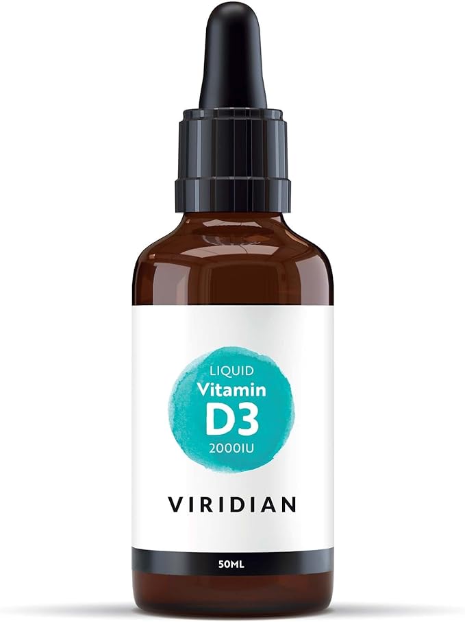 Viridian - Vitamin D3 2000iu Liquid Drops 50ml