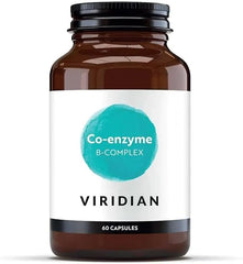 Viridian - Co-Enzyme B Complex - 60 Capsules | B Vitamins in Methylated & Phosphorylated Forms | Vitamins B1, B2, B3, B5, B6 & B12 | Reduce Tiredness & Fatigue | Nutritionist Formulated