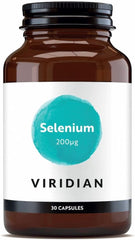 Viridian - Selenium 200µg – 30 Vegan Capsules | Highly Absorbable Selenium in 100% Active Formula | Supports Normal Immune Function, Hair and Nails & Thyroid Function