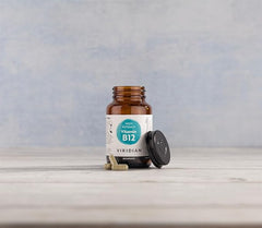Viridian - Vitamin B12 1000μg, High Potency - 150Caps | Two Active Forms of B12 | Normal Red Blood Cell Formation, Immune Support | Reduce Tiredness & Fatigue | Nutritionist Formulated