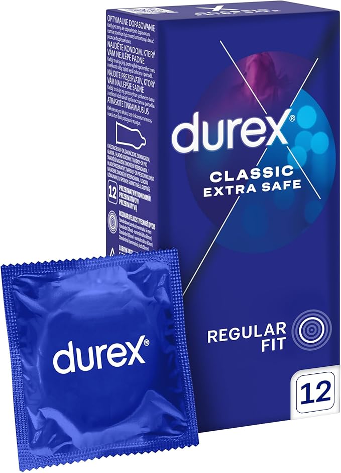 Durex Extra Safe Thick and Smooth Condoms - 12 Count (Pack of 1),Other