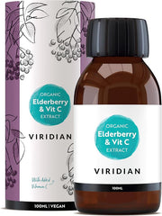 Viridian Organic Elderberry Extract and Vitamin C