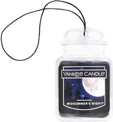 Yankee Candle Car Jar Ultimate Scented Air Freshener | Midsummer’s Night | Lasts up to 4 Weeks