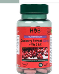 Holland & Barrett-High Strength Cranberry Extract 400mg 90 Tablets