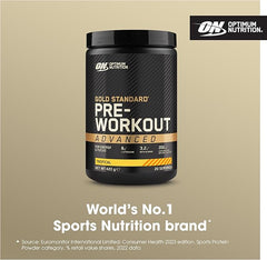 Optimum Nutrition ON Gold Standard Pre-Workout Advanced with l-Citrulline, Beta-Alanine and Caffeine, Tropical, 20 Servings, 420 g