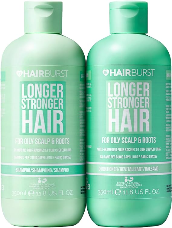 HAIR BURST -Shampoo and Conditioner Set - SLS Free Hair Growth and Thickening Treatment for Women - Coconut and Avocado Scented - Suitable for All Hair Types, Promotes Strong and Healthy Hair