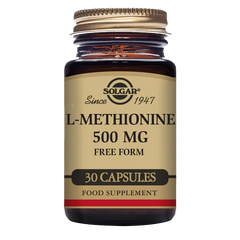 Solgar-L-Methionine 500 mg Vegetable Capsules - Pack of 30