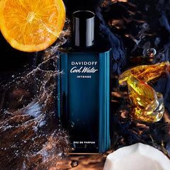 DAVIDOFF Cool Water Intense - Eau de Parfum for Him - Oriental Fragrance with Notes of Green Mandarin, Coconut Water and Amber Accord - High Longevity