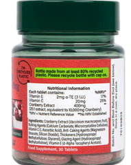 Holland & Barrett-High Strength Cranberry Extract 400mg 30 Tablets