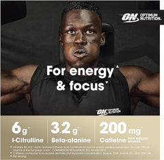 Optimum Nutrition ON Gold Standard Pre-Workout Advanced with l-Citrulline, Beta-Alanine and Caffeine, Blue Raspberry, 20 Servings, 420 g