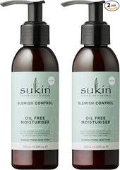 Sukin Oil Free Moisturiser 125 ml (Pack of 2)