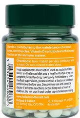 Holland & Barrett-Vitamin D 400 I.U. 10ug 90 Tablets