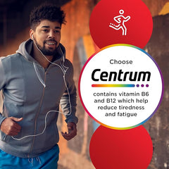 Centrum MultiGummies Energy Release, Multivitamin, including Vitamins D, B12 & B6 with Mixed Berry Natural Fruit Flavouring, 60 Chewable Gummies (Packaging may vary)