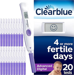 Clearblue Advanced Digital Ovulation Tests Kit, 1 Digital Holder And 20 Ovulation Tests