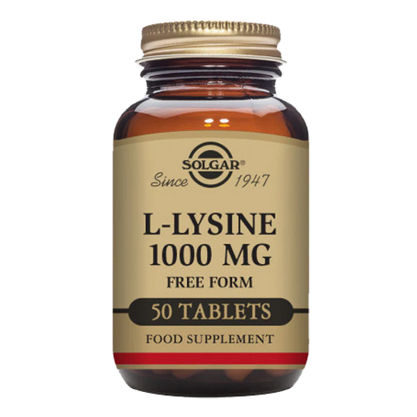 Solgar-L-Lysine 1000 mg Tablets