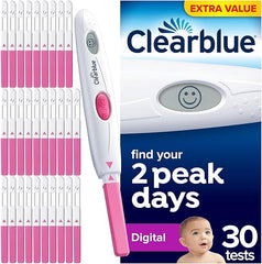 Clearblue Digital Ovulation Tests (OPK), Easy At Home Ovulation Test, 1 Digital Holder And 10 Ovulation Tests, Proven To Increase The Chances Of Getting Pregnant Naturally, Packaging May Vary