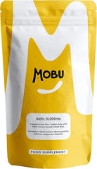 Mobu-Garlic 10,000mg 120 Tablets | Heart Health & Circulation | Contributes to Normal Muscle Function, Heart and Immune Health