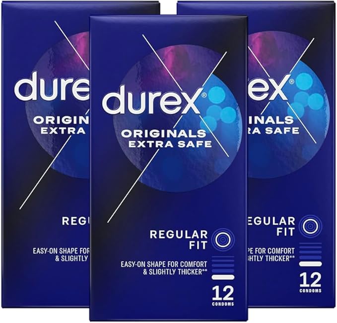 Durex Extra Safe condoms 12 x 3 pack