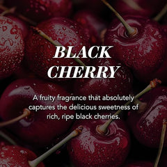 Yankee Candle Scented Candle | Black Cherry Large Jar | Long Burning Candles: up to 150 Hours | Perfect Gifts for Women