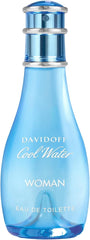 DAVIDOFF Cool Water Woman - Eau de Toilette for Her - Floral Fragrance with Notes of Melon, Lily of the Valley and Musk - Medium Longevity