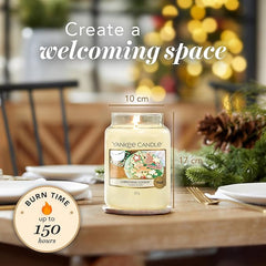 Yankee Candle Scented Candle | Christmas Cookie Large Jar Candle | Long Burning Candles: up to 150 Hours