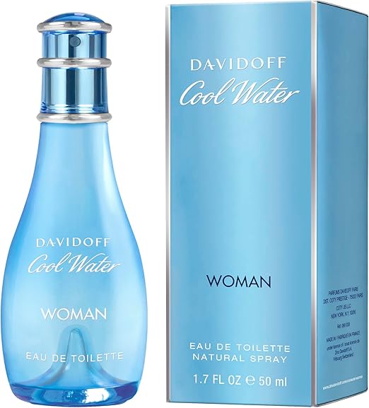 DAVIDOFF Cool Water Woman - Eau de Toilette for Her - Floral Fragrance with Notes of Melon, Lily of the Valley and Musk - Medium Longevity 4.7 4.7 out of 5 stars   (17,892)