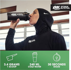 Optimum Nutrition Micronised Creatine Powder, 100% Pure Creatine Monohydrate Powder for Performance and Muscle Power, Unflavoured Shake, 93 Servings, 317 g