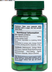 Holland & Barrett-Maximum Strength Ginkgo Biloba 120mg 100 Capsules