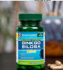 Holland & Barrett-Maximum Strength Ginkgo Biloba 120mg 100 Capsules