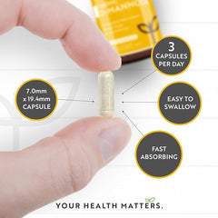 Nutravita D-Mannose 1650mg High Strength Capsules – 180 Vegan Friendly Capsules (Not Tablets) – 100% Natural Premium D Mannose Supplement
