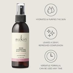 Sukin Hydrating Mist Toner Rose