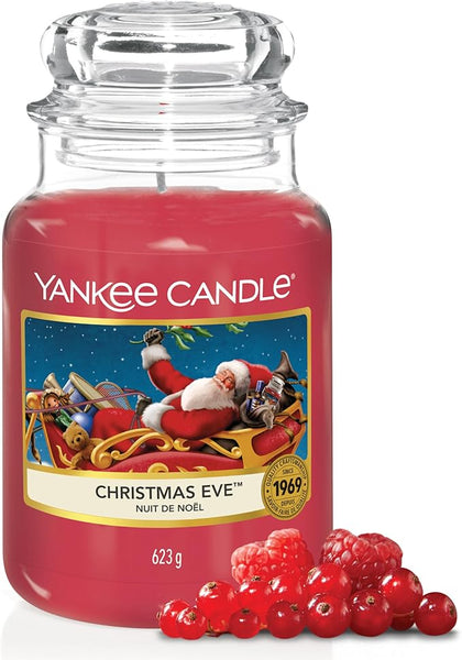 Yankee Candle Scented Candle | Christmas Eve Large Jar Candle | Long Burning Candles: up to 150 Hours | Perfect Gifts for Women