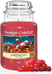 Yankee Candle Scented Candle | Christmas Eve Large Jar Candle | Long Burning Candles: up to 150 Hours | Perfect Gifts for Women