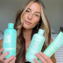 HAIR BURST -Shampoo and Conditioner Set - SLS Free Hair Growth and Thickening Treatment for Women - Coconut and Avocado Scented - Suitable for All Hair Types, Promotes Strong and Healthy Hair