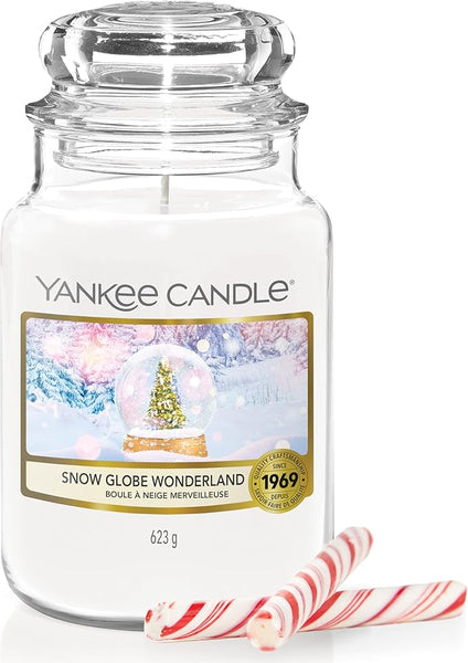 Yankee Candle Scented Candle | Snow Globe Wonderland Large Jar Candle | Burn Time: up to 150 Hours for Women